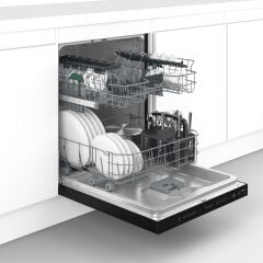 Arçelik ABC 161 S Siyah 6 Programlı Ankastre Bulaşık Makinesi