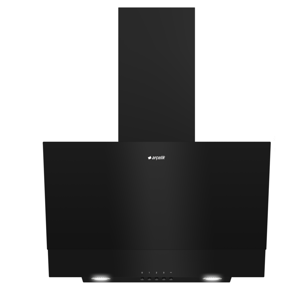 Arçelik ADE 605 -3S Siyah Duvar Tipi Davlumbaz