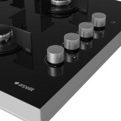 Arçelik STOC 826 S Siyah Cam Set Üstü Ocak