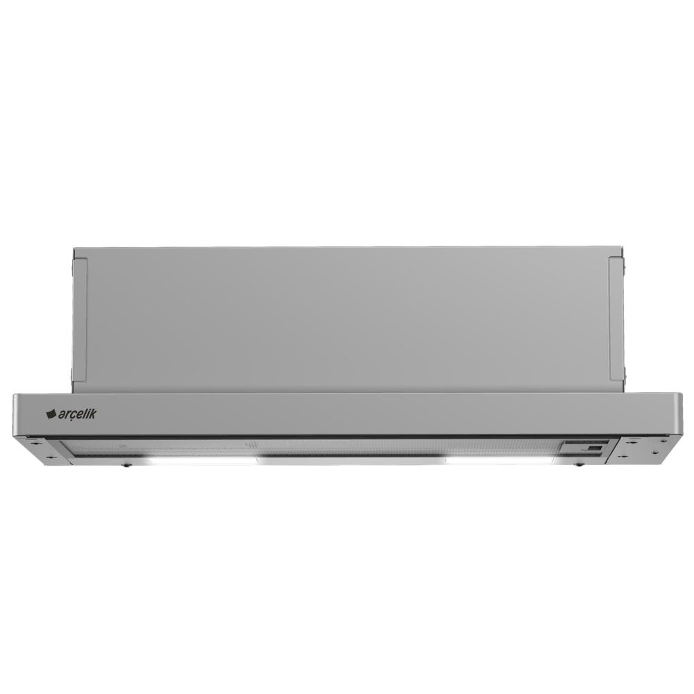 Arçelik P 171 TG Ankastre Gümüş Sürgülü Aspiratör