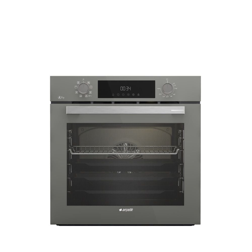 Arçelik AFC 342 G A Fry Gri Ankastre Fırın