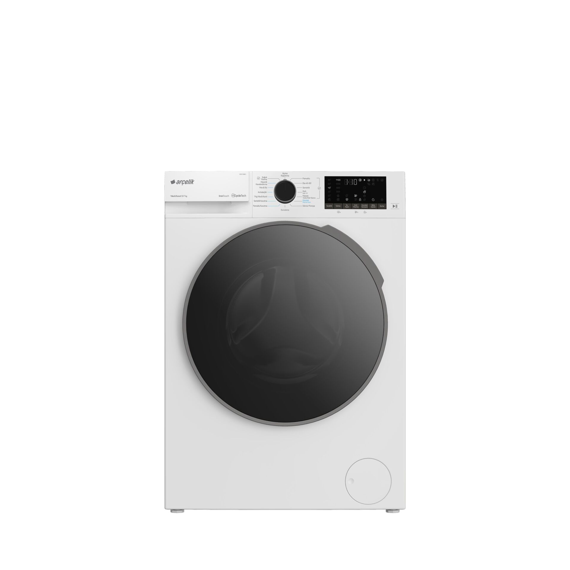 Arçelik 1070 YKMX I 10 kg / 7 kg Kurutmalı Çamaşır Makinesi