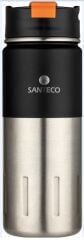 Santeco Kotka Siyah 500 ml Çelik Termos