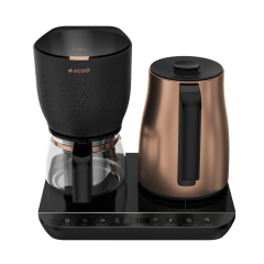 Arçelik CFM 9147 B Gurme Otomatik Çay ve Filtre Kahve Makinesi